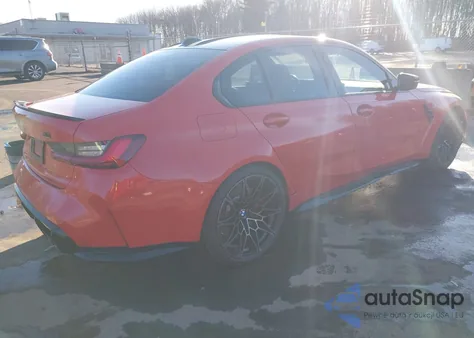 2024 BMW M3 Competition xDrive z USA, uszkodzony, nr VIN WBS43AY03RFR64856